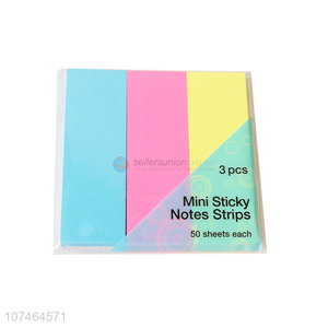 Best Selling 150 Sheets Mini Sticky Notes Strips Set