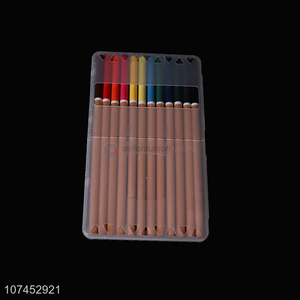 Best Selling 12 Pieces Color Pencil Wooden Pencil Set