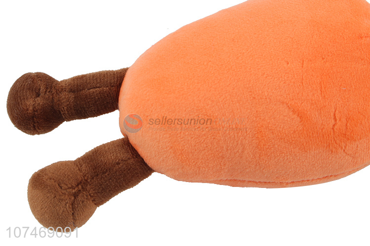 Wholesale Custom Stuffed Food Vegetable Soft Plush Carrot Keychain