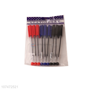 Popular product durable school plastic ballpoint pen