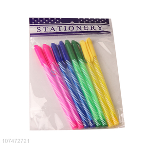 Latest product 8PCS durable ballpoint pen for office