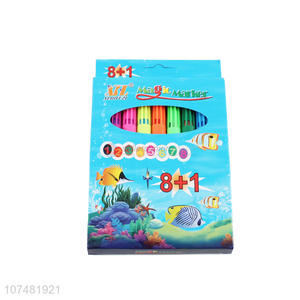 Wholesale 9 Colors Water Colour Marker Pen Set