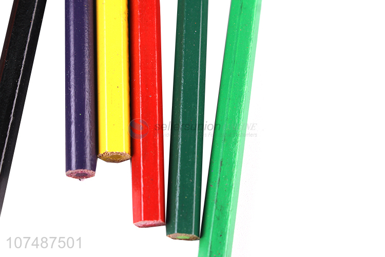 New Selling Promotion 12 Colors Non-Toxic Wooden Color Pencil Set