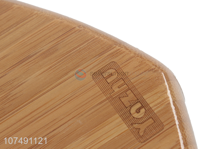 Promotion Eco-Friendly Leaf Shape Bamboo Cutting Board Chopping Boards For Kitchen