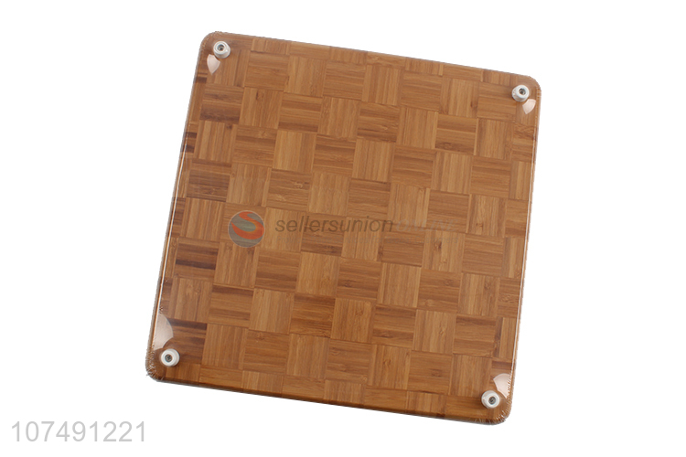 Competitive Price Square Bamboo Chopping Board Cheap Kitchen Cutting Board