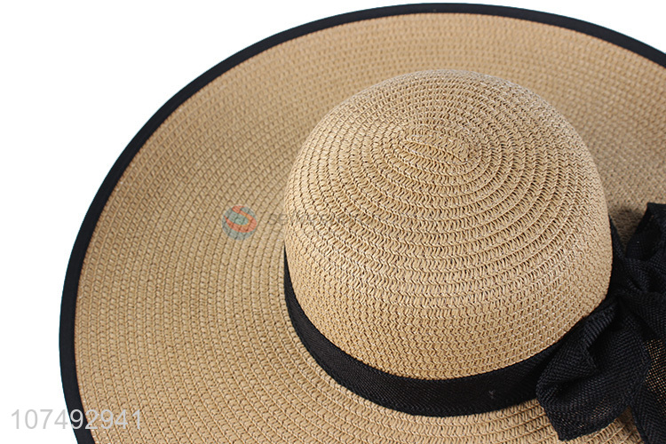 Top Selling Wide Brim Straw Hat Summer Paper Straw Hat Sun Hat