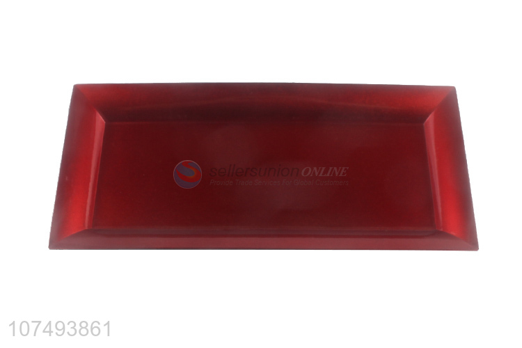 Reasonable price plastic serving tray restaurant breakfast tray