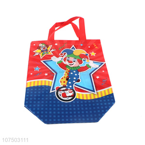 Factory Wholesale Non-Woven Shopping Bag Cartoon Pattern Tote Bag