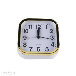 High Sales Promotional Square Plastic Table Desk Alarm Clock Home Decorative