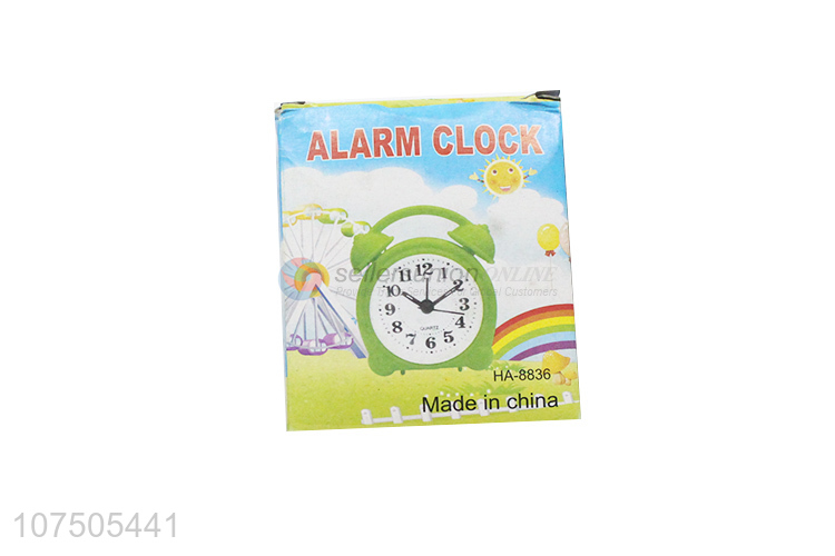 Good Quality Battery Powered Plastic Table Alarm Clock Quartz Alarm Clock