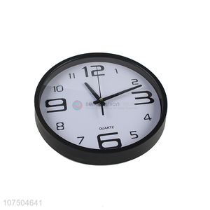 Lowest Price Round Living Room Bedroom Decorate Quartz Wall Clock