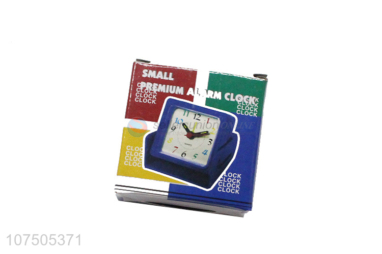 Good Factory Price Square Shape Quartz Alarm Clock For Home Use