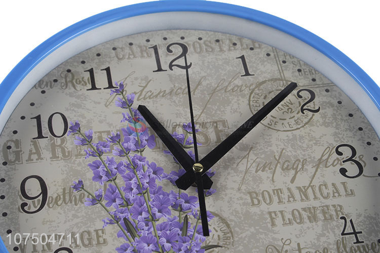 Competitive Price Modern Household Creative Round Wall Hanging Clock