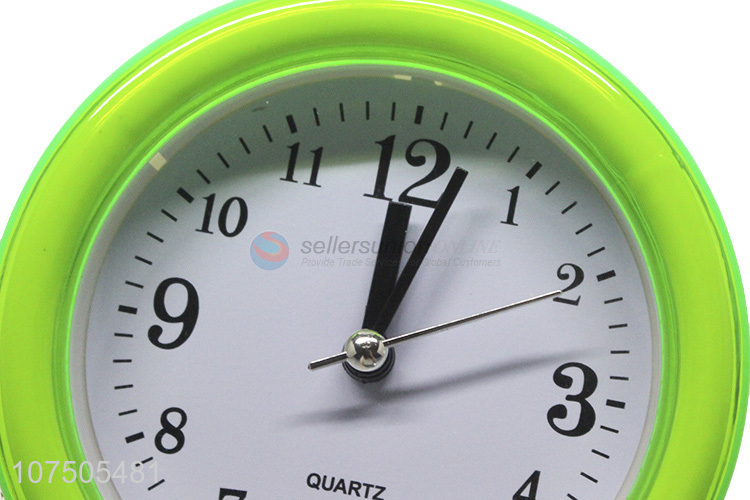 Best Sale Battery Powered Colorful Plastic Alarm Clock Home Decoration