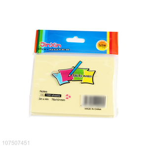 Good Quality Rectangle Single Color Matte Post-It Notes