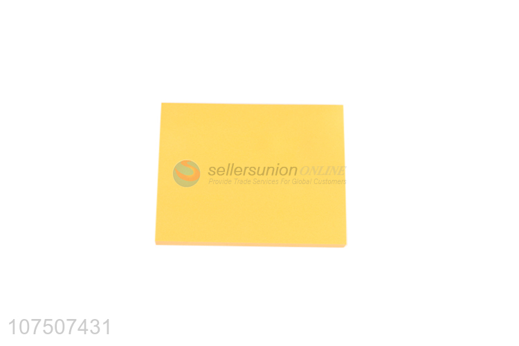 Popular Glossy Pure Color Paper Sticky Notes