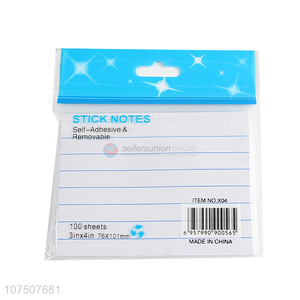 Fashion Printing Striped Sticky Notes Memo Pads