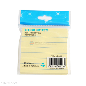 Best Selling Colorful Sticky Notes Memo Pad
