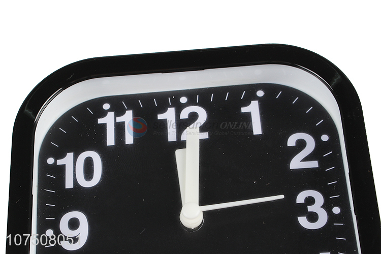 Low price students table clock plastic alarm clock