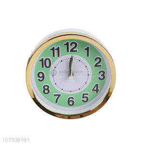 New products luminous plastic alarm clock quartz table clock