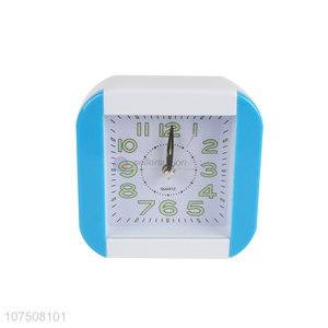 China supplier luminous quartz alarm clock kids desk clock