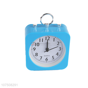 China supplier plastic desk clock quartz alarm clock