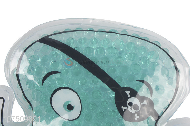 New Product Cute Octopus Shape Reusable Gel Beads Hot Cold Ice Pack