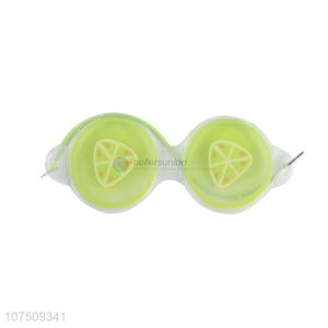 Wholesale Refreshing Gel Eye Masks Fruit Shape Cooling Gel Eye Mask
