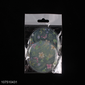 Factory Sell Round Flowers Pattern Relieve Fatigue Gel Eye Patches