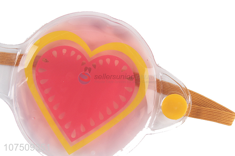 Best Sale Beautiful Sleep Mask Heart Shape Ice Eye Gel Mask Pack Eye Mask