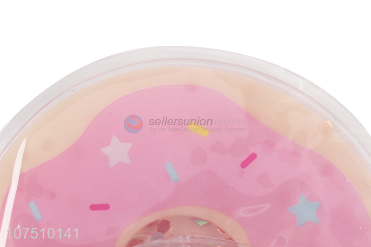 High Sales Donuts Design Ice Pack Gel Eye Patches With Glitter Powders