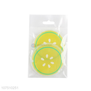 Promotional Gift Reusable Ice Pack Round Fruit Pattern Eye Patches