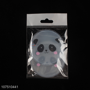 Hot Selling Cute Panda Design Round Relieve Fatigue Gel Eye Patches