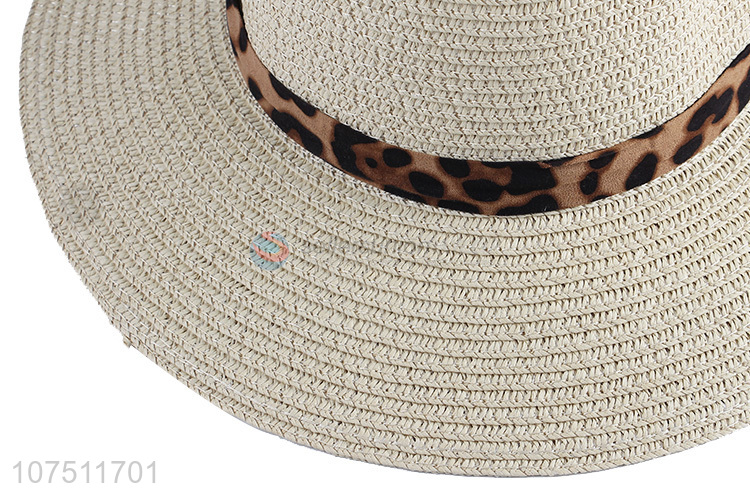 Factory direct sale stylish straw sun hat beach hat for women
