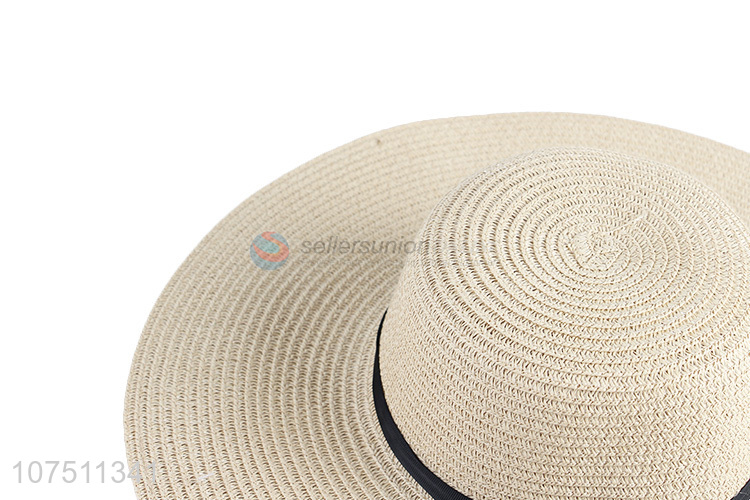Wholesale stylish straw sun hat beach hat for women
