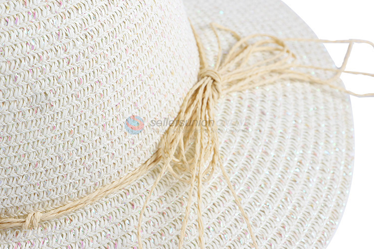 China supplier ladies outdoor travel paper straw hat sun hat