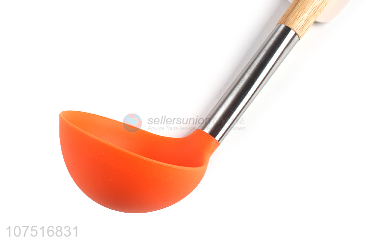 High Quality Cooking Tools Silicone Soup Ladle