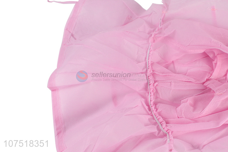 Wholesale pet apparel pink non-woven fabric dog jacket