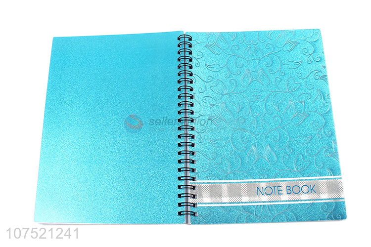 Hot products glitter a6 spiral notebook diary book stationery