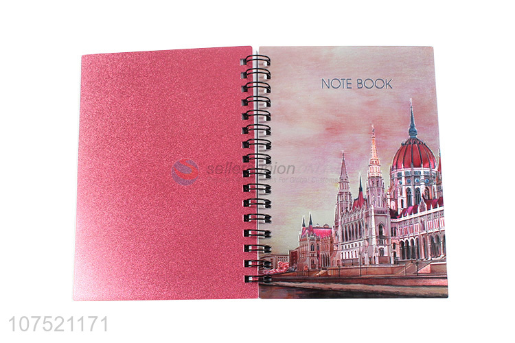 Good sale fashionable cover a6 spiral notebook for office & school