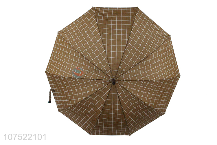 Classic Design Straight Umbrella Auto Open Stick Umbrella