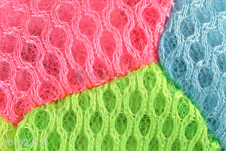 Hot Sale Haydite Filled Colorful Net Cloth Footbag