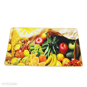 Wholesale Fruit Pattern Non-Slip Floor Mat For Kitchen