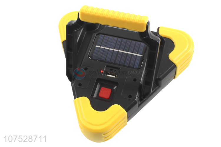 Cheap Price Triangle Warning Light Multifunction Outdoor Emergency Solar Work Light