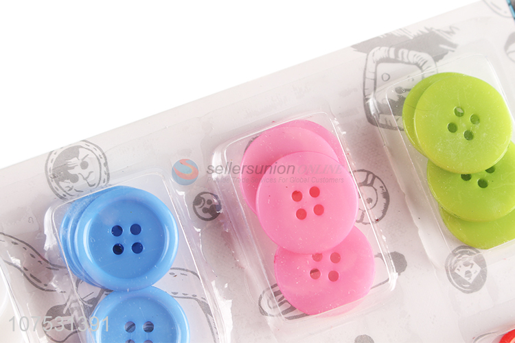 Hot Selling Fashion Eight Color Button Set