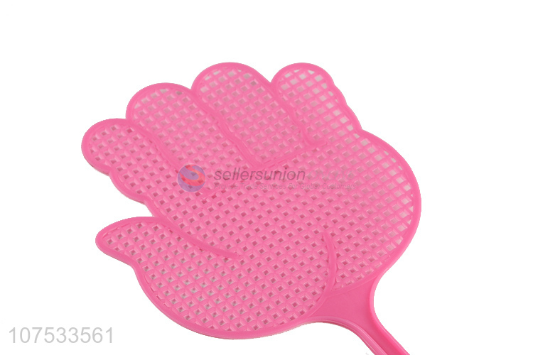 Custom Palm Shape Plastic Mosquito Catcher Fly Swatters
