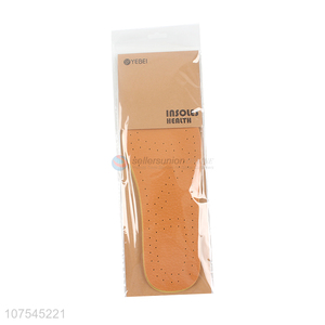 New Selling Promotion Foot Care Product Comfortable Leather Insoles