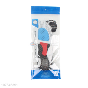 Factory Wholesale Women Comfortable Shock Absorbing Massage Sport Insoles