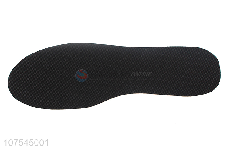 Premium Quality Yellow Eva Black Non-Woven Fabric Comfortable Insoles