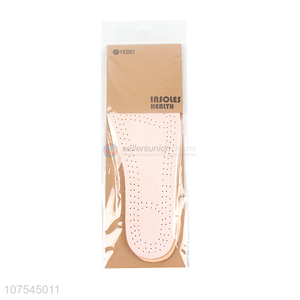 High Sales Yellow Eva White Non-Woven Perforated Insoles Health Breathable Insoles